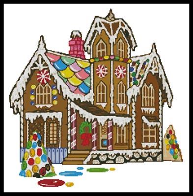 click here to view larger image of Gingerbread House (chart)