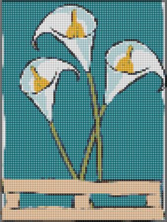 click here to view larger image of Calla Lily (chart)