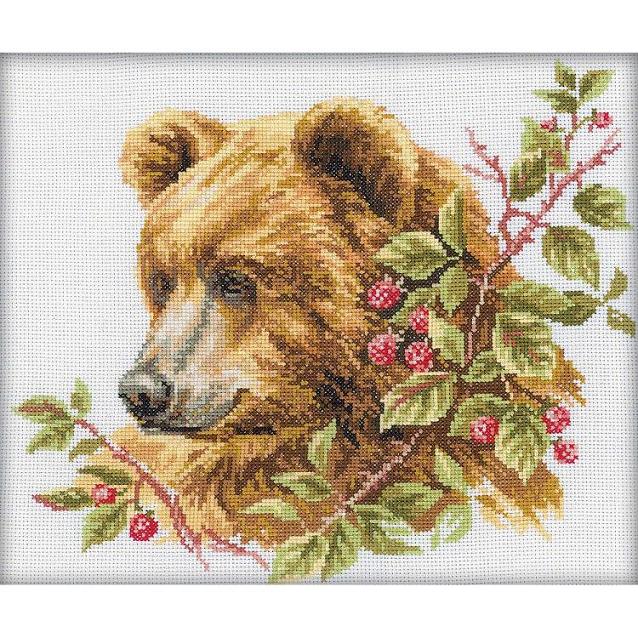 click here to view larger image of Bear (counted cross stitch kit)