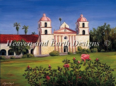 click here to view larger image of Santa Barbara Mission (chart)