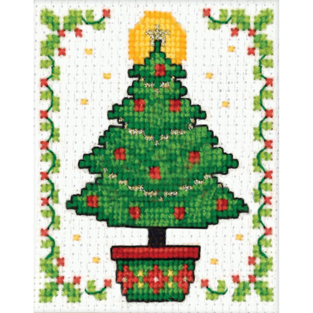 click here to view larger image of Christmas Tree Ornament (counted cross stitch kit)