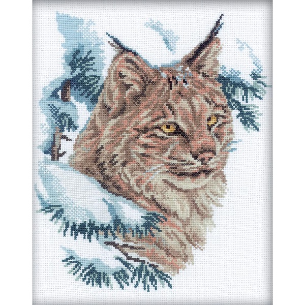 click here to view larger image of Lynx (counted cross stitch kit)