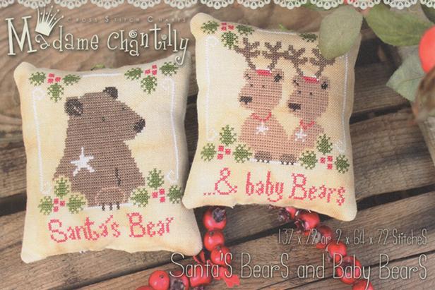 click here to view larger image of Santas Bear and Baby Bears - 2015 (chart)