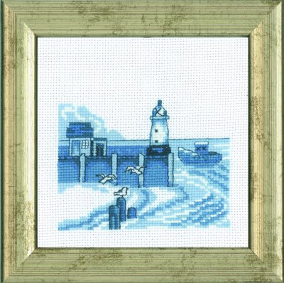 click here to view larger image of Lighthouse (counted cross stitch kit)