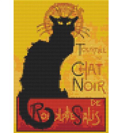 click here to view larger image of Chat Noir - Mini Chart (chart)