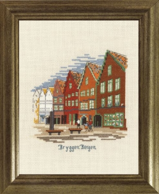 click here to view larger image of Bergen (counted cross stitch kit)