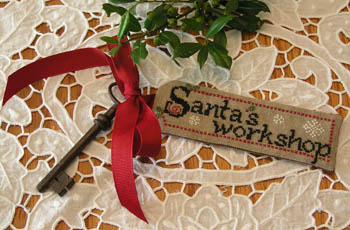 click here to view larger image of Santas Workshop (chart)