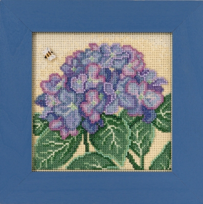 click here to view larger image of Hydrangea (counted cross stitch kit)