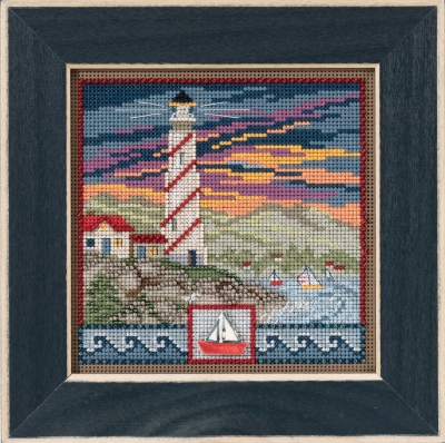 click here to view larger image of Lighthouse (counted cross stitch kit)