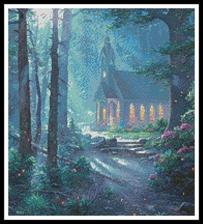 click here to view larger image of Summer Chapel (Cropped)  (Mark Keathley) (chart)