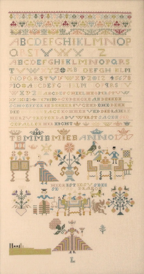 click here to view larger image of German Saxon Band 1737 (chart)