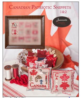 click here to view larger image of Canadian Patriotic Snippets 1-2 (chart)