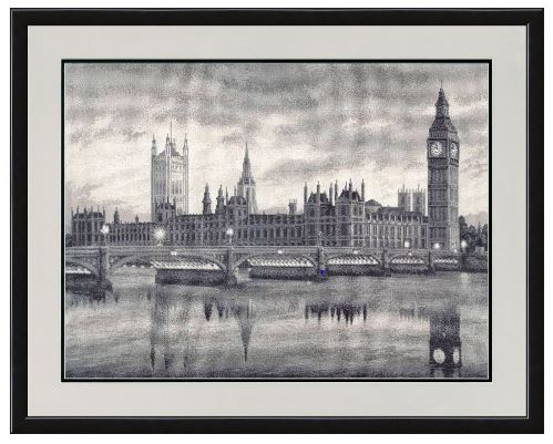 click here to view larger image of London (counted cross stitch kit)