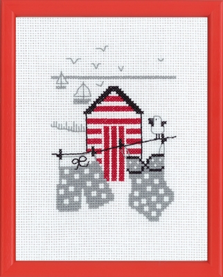 click here to view larger image of Red House (counted cross stitch kit)