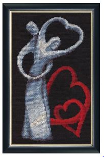 click here to view larger image of Love (counted cross stitch kit)