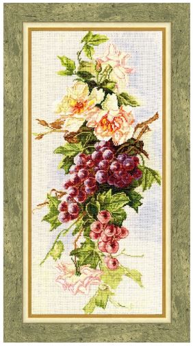 click here to view larger image of Autumn Gifts (counted cross stitch kit)