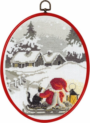 click here to view larger image of Christmas Night (counted cross stitch kit)