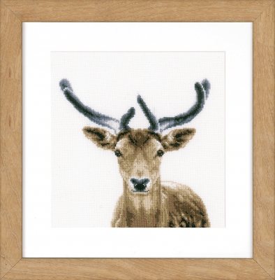 click here to view larger image of Deer (counted cross stitch kit)