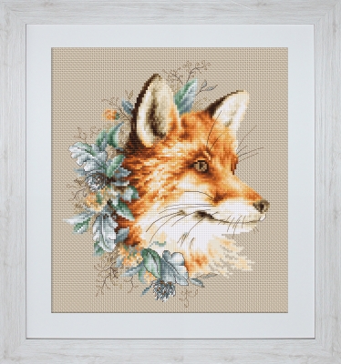 click here to view larger image of Fox, The (counted cross stitch kit)