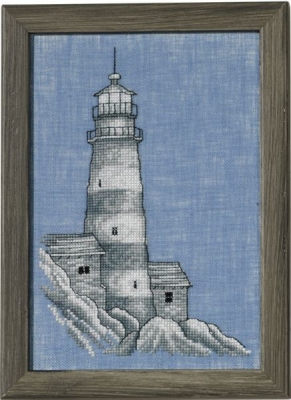 click here to view larger image of Lighthouse (counted cross stitch kit)