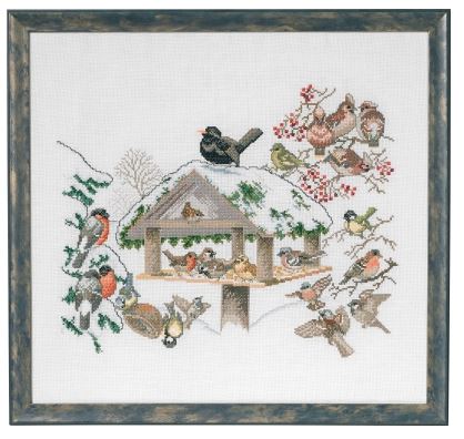 click here to view larger image of Bird Feeder (counted cross stitch kit)