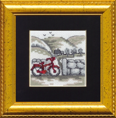 click here to view larger image of Bicycle (counted cross stitch kit)