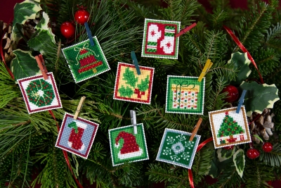 click here to view larger image of Set Two - Advent Trilogy (2019) (counted cross stitch kit)