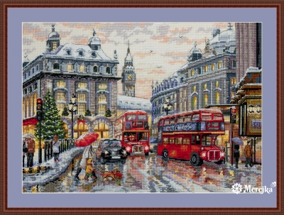 click here to view larger image of London (counted cross stitch kit)