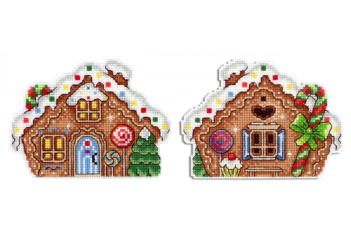 click here to view larger image of Gingerbread House (counted cross stitch kit)