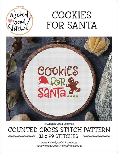 click here to view larger image of Cookies for Santa (chart)