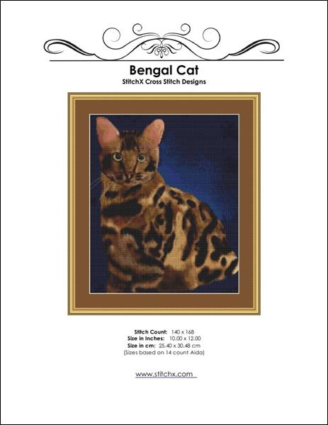 click here to view larger image of Bengal Cat (chart)