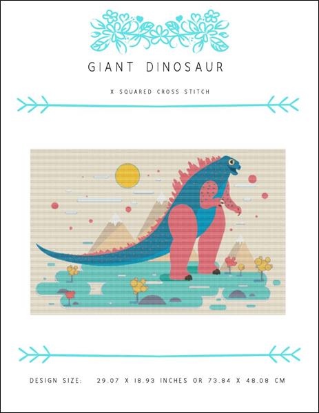 click here to view larger image of Giant Dinosaur (chart)