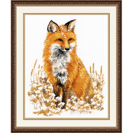 click here to view larger image of Little Fox (counted cross stitch kit)