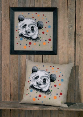 click here to view larger image of Panda (counted cross stitch kit)