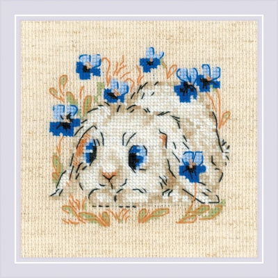 click here to view larger image of Little Bunny (counted cross stitch kit)