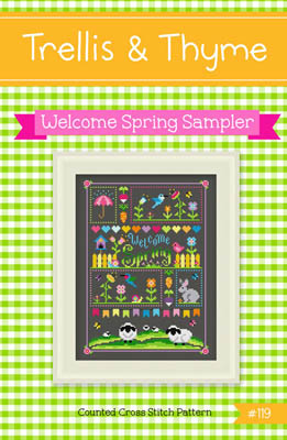 click here to view larger image of Welcome Spring Sampler (chart)