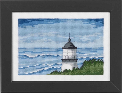 click here to view larger image of Lighthouse (counted cross stitch kit)