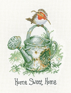 click here to view larger image of Home Sweet Home (counted cross stitch kit)