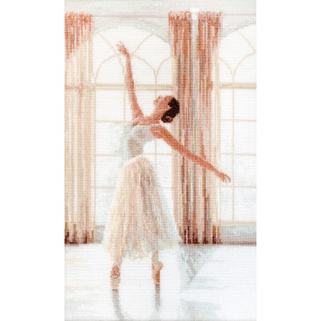 click here to view larger image of Ballerina (counted cross stitch kit)