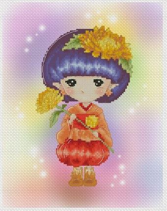 click here to view larger image of Chrysanthemum Sprite - Mitzi Sato-Wiuff (chart)