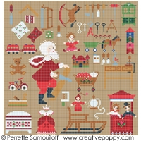 click here to view larger image of Santas Workshop (chart)