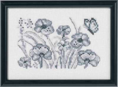 click here to view larger image of Poppies (counted cross stitch kit)