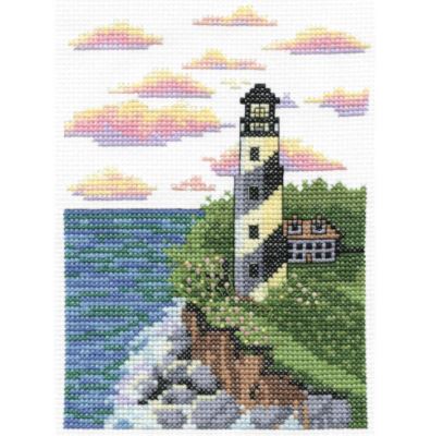 click here to view larger image of Lighthouse (counted cross stitch kit)