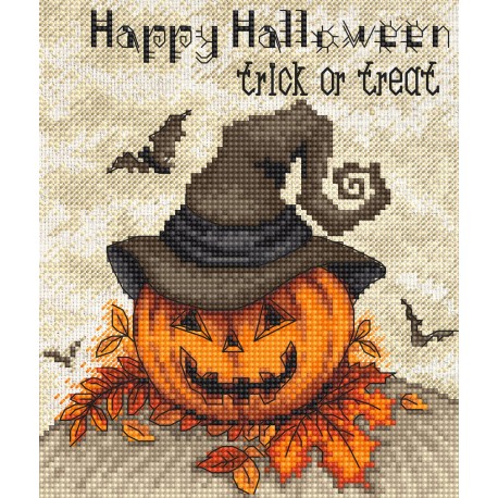 click here to view larger image of Trick or Treat (counted cross stitch kit)