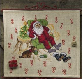 click here to view larger image of Santa Claus (counted cross stitch kit)