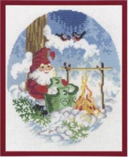 click here to view larger image of Elf (counted cross stitch kit)