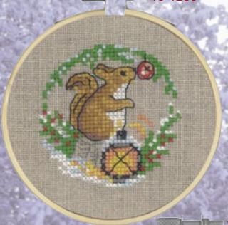 click here to view larger image of Squirrel (counted cross stitch kit)