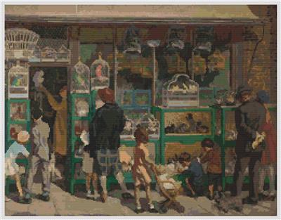 click here to view larger image of Bird Shop, The (Herbert Ashwin Budd) (chart)