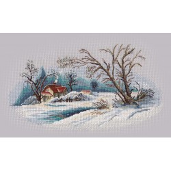 click here to view larger image of Winter Landscape (counted cross stitch kit)