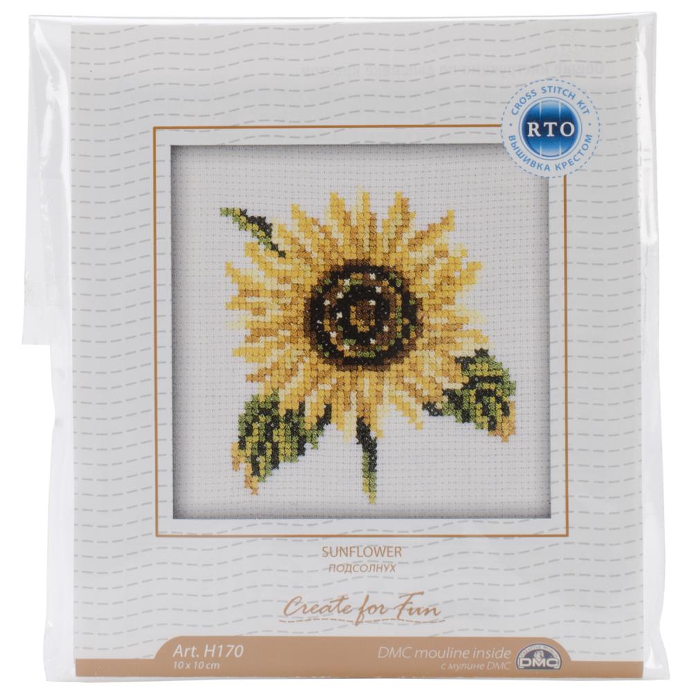 click here to view larger image of Sunflower (counted cross stitch kit)